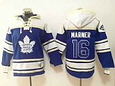 Toronto Maple Leafs #16 Mitchell Marner Blue All Stitched Hooded Sweatshirt,baseball caps,new era cap wholesale,wholesale hats